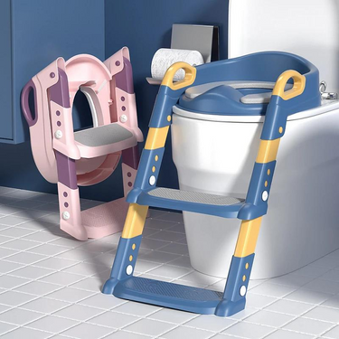 Max | Verstelbare Climbable Potty Trainer voor Kinderen met Veiligheid en Ruimtebesparend Ontwerp 1